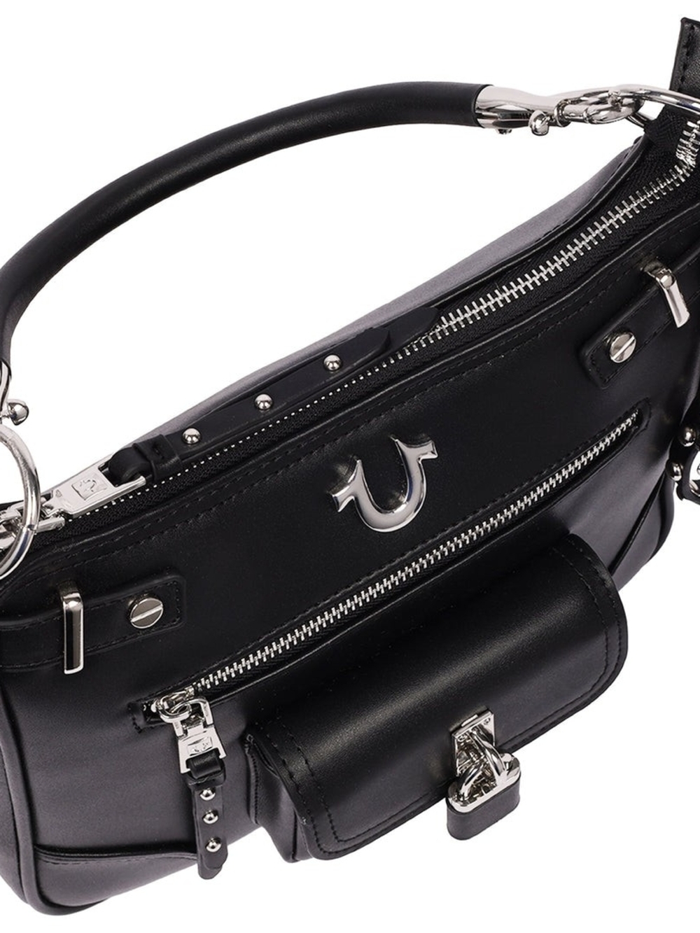 True Religion Moto Satchel Handbag - Picture 5 of 6